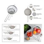 Zp129 Zesproka Set Of Fine Mesh Stainless Steel Strainer 674862402373