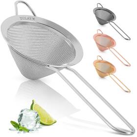 Zulay Kitchen 093674189478 304 Stainless Steel Fine Mesh Strainer For - Sieve Sifters Food T