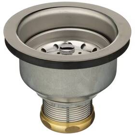 Zurn 445046267292 Basket Strainer With Brass Slip Nut And Zinc Locknut