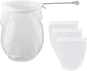 Zuylikxy 313044780709 3-pack Thai Tea Filter - Ultra Fine Mesh Strainer Bags With Handle Style Zuylikxy 313044780709 3-pack Thai Tea Filter - Ultra Fine Mesh Strainer Bags With Handle Style