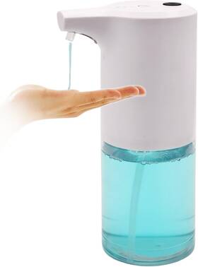 Asd-003-w Zyfe Rechargeable Automatic Soap Dispenser Touchless. Countertop Slim White