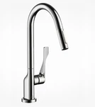 Axor Citterio Luxury 1-HANDLE 17-INCH Tall Kitchen Faucet With Pull Down Spra.... Fixed Price $420.00.
