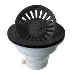 3-1/4 In. Push/pull Basket Strainer Powder Coat Black. Fixed Price $15.55.