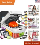 Mueller The Real Pro Chopper Since 2013 Vegetable Mandoline Slicer, .... Fixed Price $41.59.