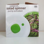 Farberware Pump Salad & Produce Spinner With Bowl Built Draining System. Fixed Price $14.99.