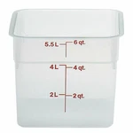 New Cambro 6SFSPP190 Food Storage Container, (8991). Fixed Price $20.29.