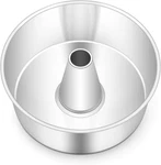 Teamfar 10INCH Angel Food Cake Pan, Stainless Steel With Silver. Fixed Price $33.11.