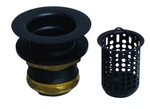 Westbrass Junior Basket Style Bar Sink Strainer Matte Black D218-62 Pack. Fixed Price $37.00.