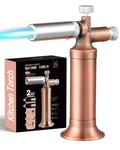 Ravs Butane Torch Lighter Pure Copper Pink Kitchen Safety Lock Dual Flame. Fixed Price $46.99.