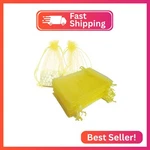 Jwsqmc 5X7 Inch Organza Gift Bags With Drawstring For Jewelry,candy,set Of 50 Ye. Fixed Price $11.45.