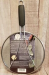 Bergkoch Splatter Screen For Frying Pan* Stainless Steel*grease GUARD*9.5"*NEW. Fixed Price $12.99.
