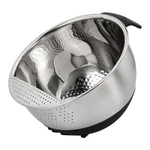 Rice Washing With Strainer Quinoa Washer Bowl, Stainless Steel Side Drai.... Fixed Price $34.90.