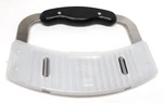 Pampered Chef Crinkle Cutter & Sheath, Stainless Steel, Black, 7.25 In, #1063. Fixed Price $17.99.