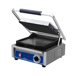 Globe GSG10 Single Countertop Electric Bistro Panini Grill / Smooth Plates. Fixed Price $748.00.