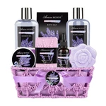 Spa Basket Set, Lavender Home Gifts For Women With 9 Piece. Fixed Price $47.16.