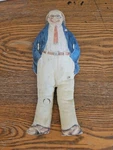 Very Rare 1930'S Harold Lloyd Printed Cloth Doll 11 1/2". Fixed Price $165.00.