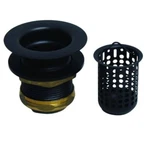 Westbrass Junior Basket Style Bar Sink Strainer Matte Black D218-62 Pack. Fixed Price $25.00.