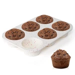 Caketime Jumbo Muffin Pan, 3.5 Inch Large 1PC: 6-CUP, Confetti. Fixed Price $15.17.