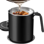 Chihee Grease Container Stainless Steel Bacon Saver With Fine Mesh Strain. Fixed Price $28.79.