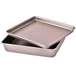 Hytk Small Baking Sheet Pans Nonstick 11X9INCH Carbon Steel Deep Side Replace.... Fixed Price $27.55.