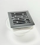 Delta DT062412-BL 4" Tile-in Square Shower Drain Matte Black Open Box. Fixed Price $65.90.