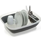 Progressive International Collapsible Dish Rack With Drain Board, CDD-100, Pe.... Fixed Price $69.79.