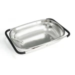 Redant Over The Sink Metal Strainer Colander For 15*9.5*3.35 Inch, Silver. Fixed Price $28.71.