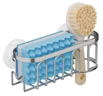 Sink Caddy Sponge Holder For Kitchen 2 Suspension Optionssuction Cups And. Fixed Price $15.82.