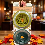 Set Of 2 Figural Acorn And Leaf Sink Strainer Fall Autumn Kitchen Decor New. Fixed Price $25.00.