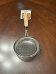 Via Wok Skimmer Stainless Steel Strainer W/ Bamboo Handle Dishwasher Safe. Fixed Price $18.92.