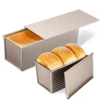 Padele Pack Pullman Loaf Pan With Lid, 13X4 & 9X4 Inch (2.2 Lb Dough.... Fixed Price $43.58.