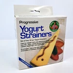 Progressive 16 Oz Yogurt Strainers (2 Box) #LGYS-53 Graham Kerr 1990S Nib. Fixed Price $12.99.