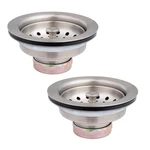 Pack Kitchen Sink Basket Strainer And Stopper 3-1/2 Drain Assembly. Fixed Price $36.81.