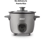 Dash 2-CUP Mini Rice Cooker Graphite, Automatic Keep Warm New. Fixed Price $29.99.