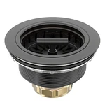 Kone 3-1/2" Oil Rubbed Bronze Kitchen Sink Drain Assembly Stainless Steel. Fixed Price $67.92.