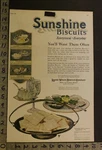 1920 Sunshine Biscuit Cracker Oyster Illustrated Food Kitchen Decor Art Ad XW58. Fixed Price $28.95.