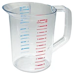 Rubbermaid Commercial 3217CLE Bouncer Measuring Cup, 2QT, Clear. Fixed Price $44.87.