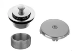 Jaclo 540-SN Lift And Turn Tub Drain Strainer Satin Nickel Single Hole Faceplate. Fixed Price $30.99.