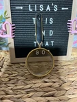 Thyme & Table Fine Mesh Gold Strainer -9X4 Very Beautiful Color Match. Fixed Price $9.00.