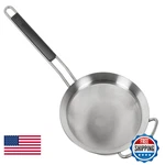 Kuhn Rikon Essential Large Strainer Stainless Steel Fine Mesh For Sieving. Fixed Price $70.94.