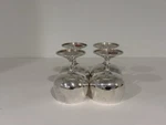 Striking SET/4 Gorham Silver Plate Goblet Bar Decor (cups Only) Yc 1144 Euc. Fixed Price $40.00.
