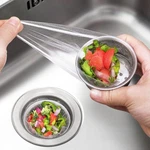300 Pack Sink Strainer Mesh Bags Disposable Drain Filter Anti Clog. Fixed Price $12.16.