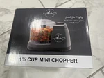 Kitchen Selectives MC-6BL Mini Chopper 1.5 Cups. Fixed Price $17.99.