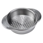 Antrader 4.5- Inch Stainless 11.5 9.2 2.5CM/4.5"X 3.6"X 1"(L*W*T), Silver. Fixed Price $13.91.