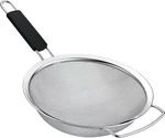 Kafoor 8" Large Fine Mesh Strainer With Thermo Plastic Rubber Inch, Silver. Fixed Price $31.70.