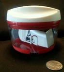 Tupperware Turbo Prep Chef Chopper Non-electric New Rare Red. Fixed Price $33.95.