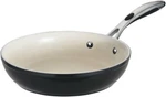 Tramontina Ceramic Nonstick Frying Pan 10" Dia Aluminum Metallic Black Soft-grip. Fixed Price $53.00.