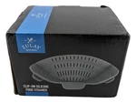 Zulay Kitchen Clip-on Silicone Food Strainer Gray. Fixed Price $10.99.