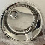 Opella 15" Round Sink Polished Stainless New W/delta Basket Drain Assembley. Fixed Price $79.99.