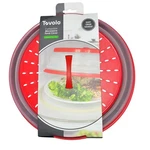 Tovolo Collapsible Microwave Food Cover Red Bpa Free Vented Dishwasher Safe. Fixed Price $16.97.